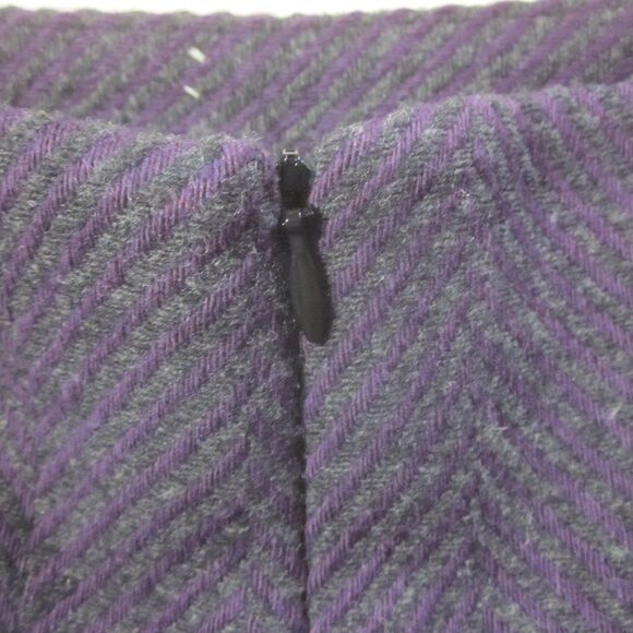NEW! Vintage Unworn Wool Pendleton Skirt Womens Size 10P Gray & Purple 32" Waist - Picture 7 of 15